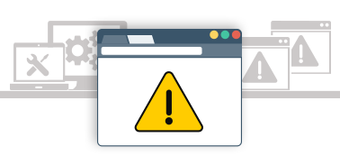 Illustration of a 404 error - page not found